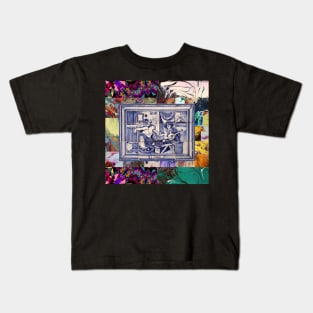 Portuguese folk art Kids T-Shirt